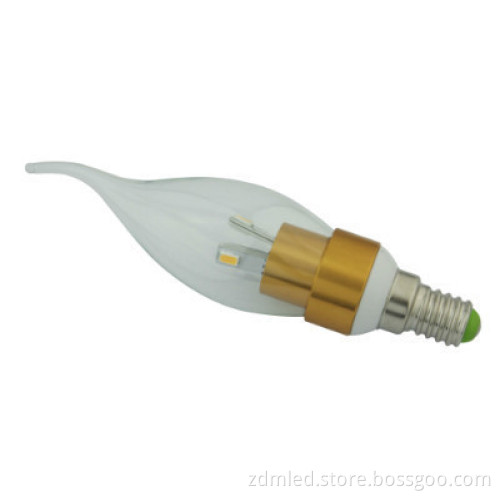 New Style 360 Degree Smd Samsung Chip Smd 3w candle light bulbs